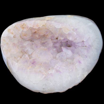 Amethyst with Agate geode 435g in sunlight - Rocks and Things Store