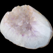 Amethyst with Agate geode 435g in sunlight - Rocks and Things Store