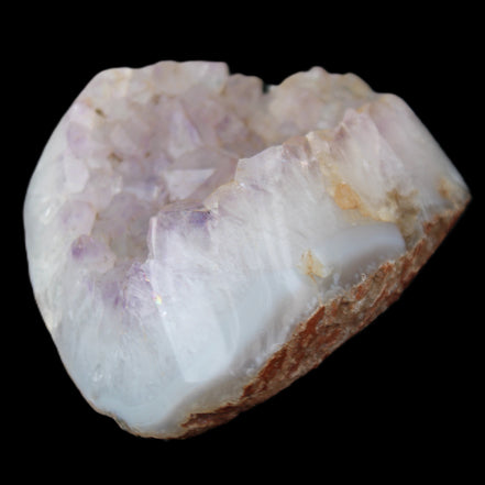 Amethyst with Agate geode 435g in sunlight - Rocks and Things Store