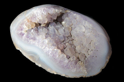 Amethyst Agate geode slice 404g Rocks and Things