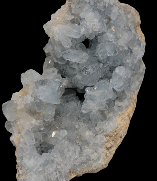 Celestite geode 314g in sunlight - Rocks and Things Store