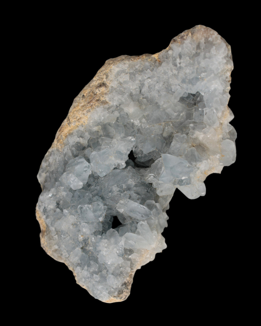 Celestite geode 314g in sunlight - Rocks and Things Store