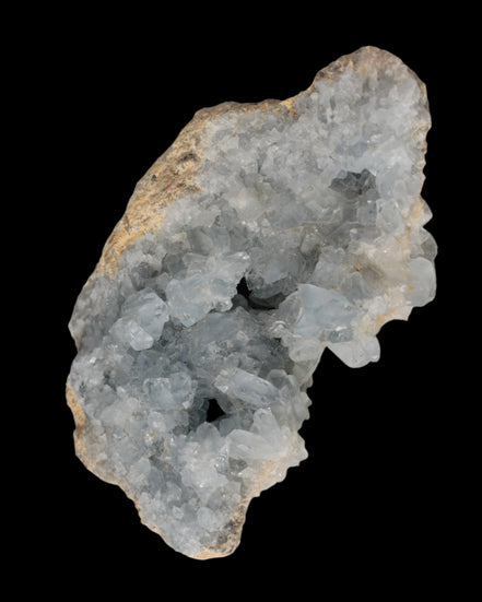 Celestite geode 314g in sunlight - Rocks and Things Store