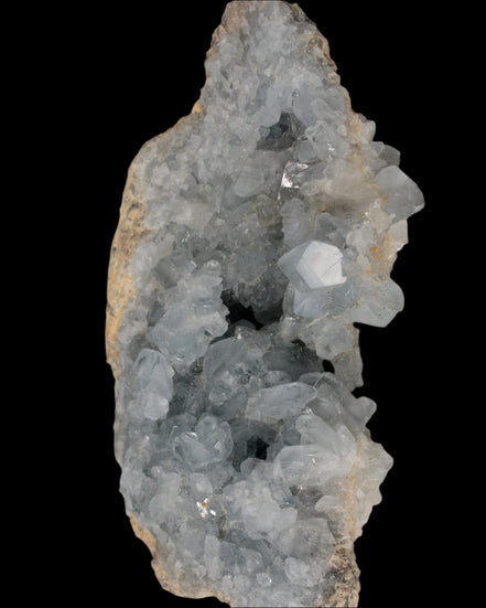 Celestite geode 314g in sunlight - Rocks and Things Store