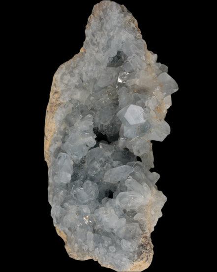 Celestite geode 314g in sunlight - Rocks and Things Store