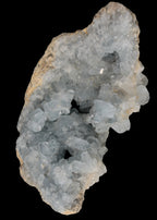 Celestite geode 314g in sunlight - Rocks and Things Store