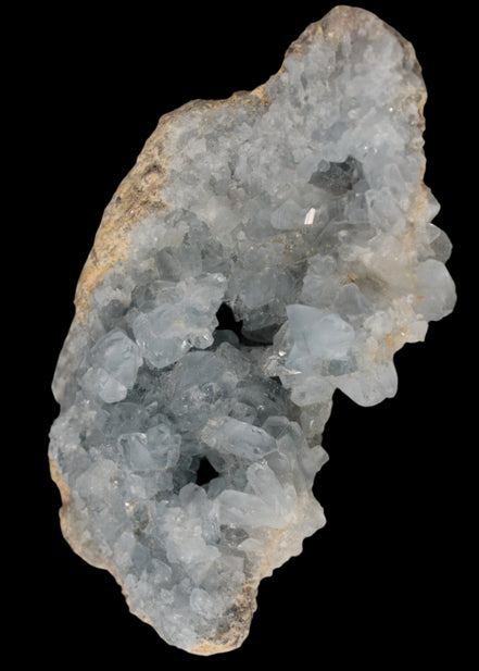 Celestite geode 314g in sunlight - Rocks and Things Store