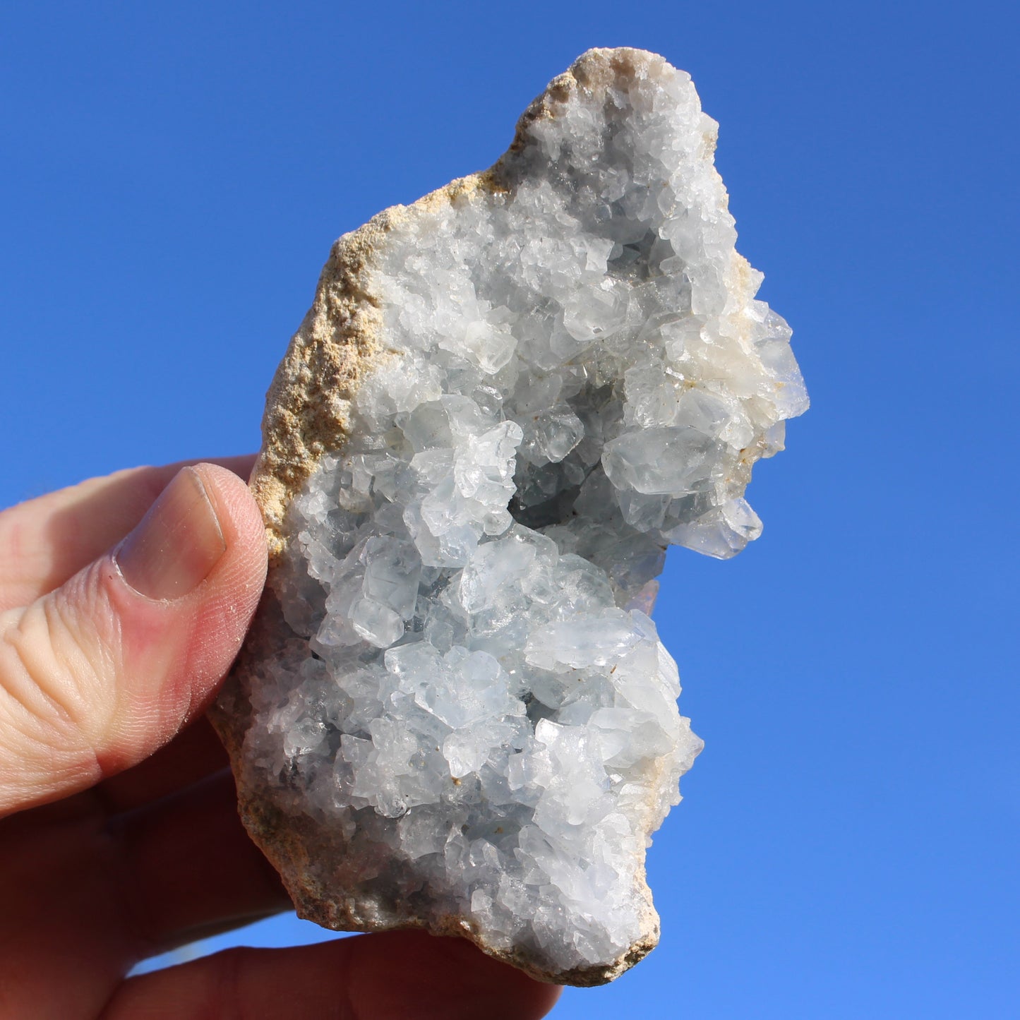 Celestite geode 314g Rocks and Things