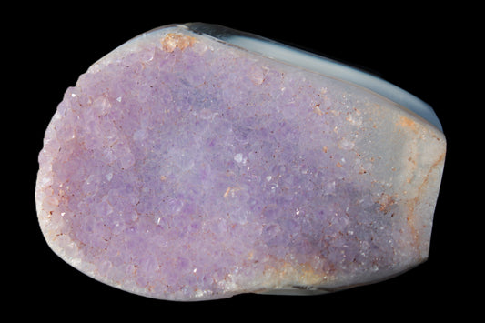 Amethyst Agate slice 355g Rocks and Things