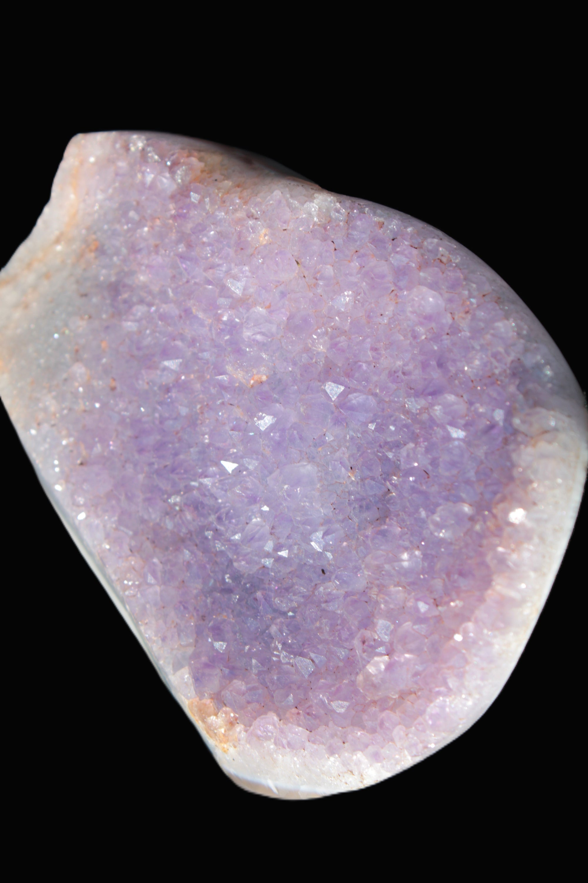 Amethyst Agate slice 355g - Rocks and Things Store