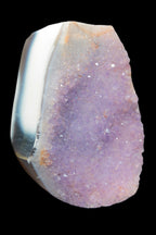 Amethyst Agate slice 355g - Rocks and Things Store
