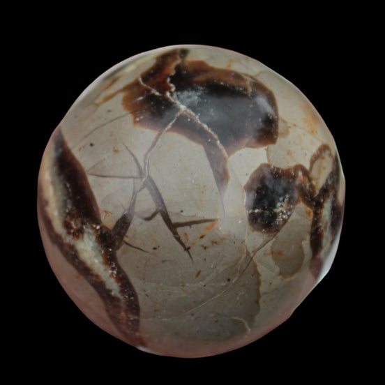 Septarian Dragon Stone sphere 322g in daylight - Rocks and Things Store