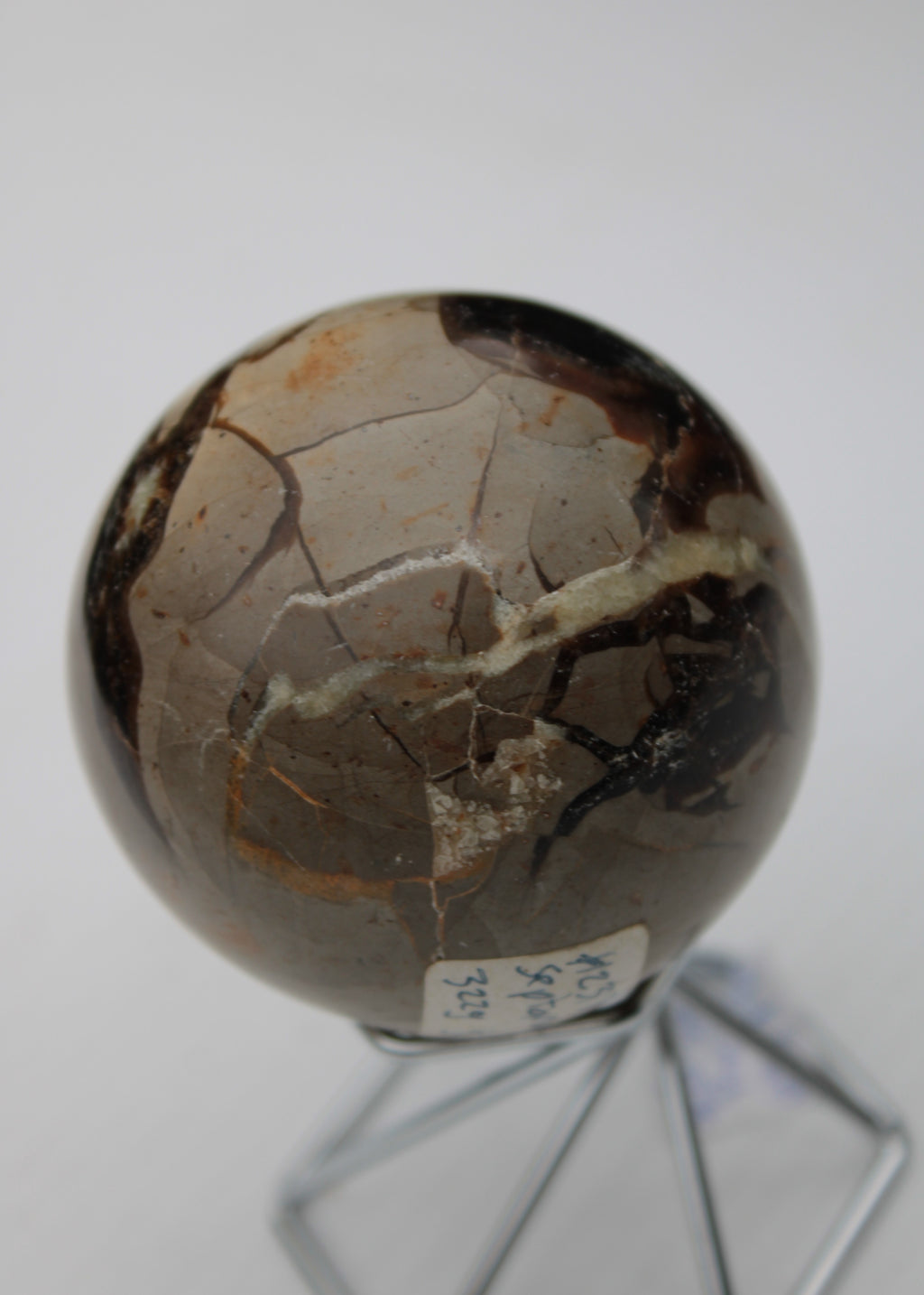 Septarian Dragon Stone sphere 322g Rocks and Things