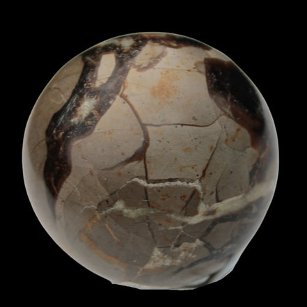Septarian Dragon Stone sphere 322g in daylight - Rocks and Things Store