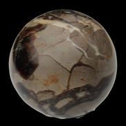 Septarian Dragon Stone sphere 322g in daylight - Rocks and Things Store