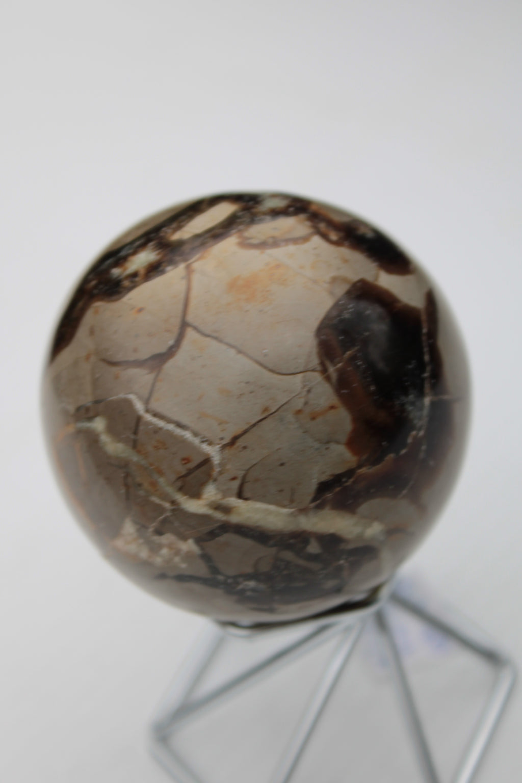 Septarian Dragon Stone sphere 322g Rocks and Things