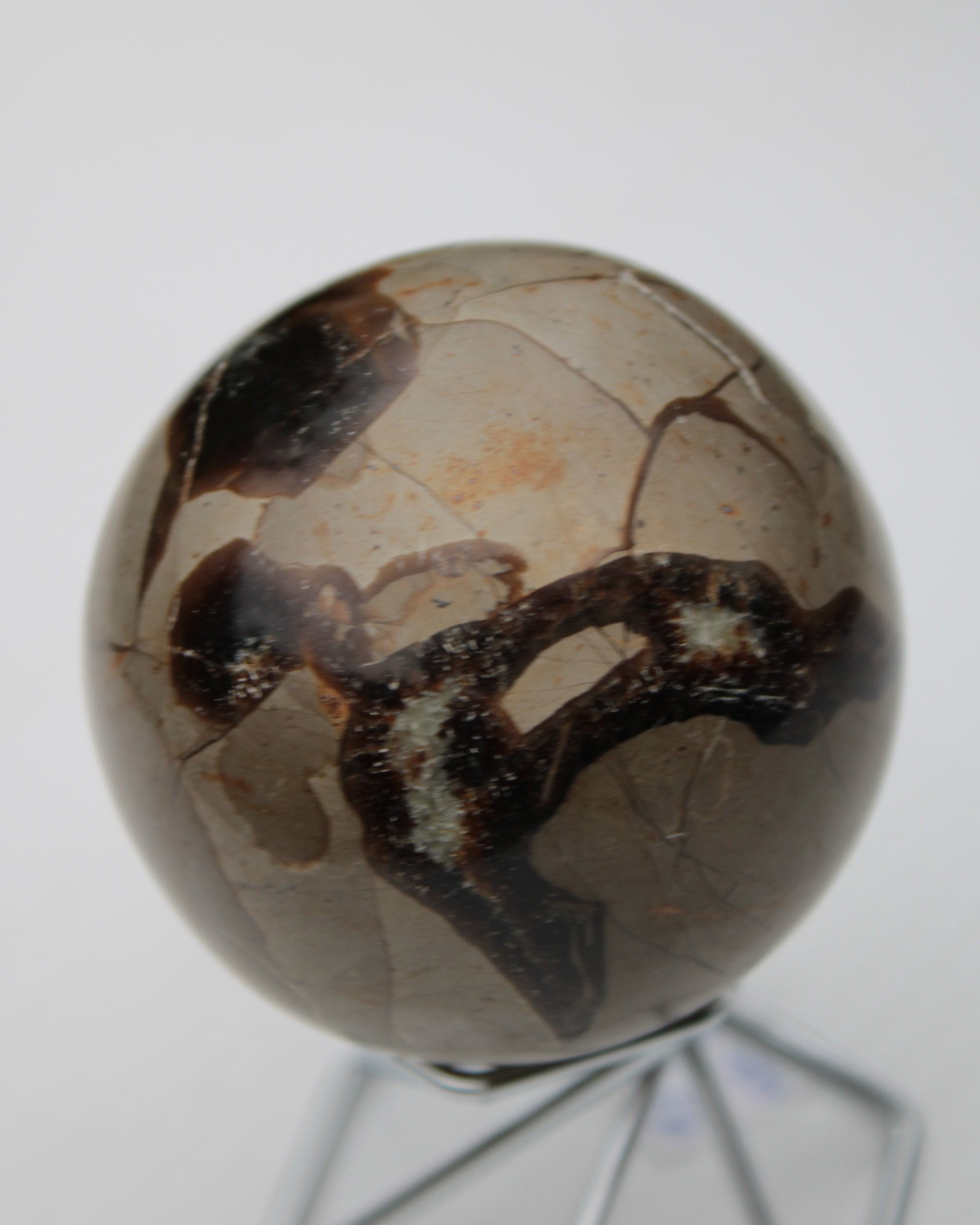 Septarian Dragon Stone sphere 322g Rocks and Things