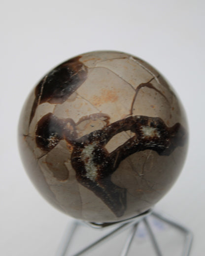 Septarian Dragon Stone sphere 322g