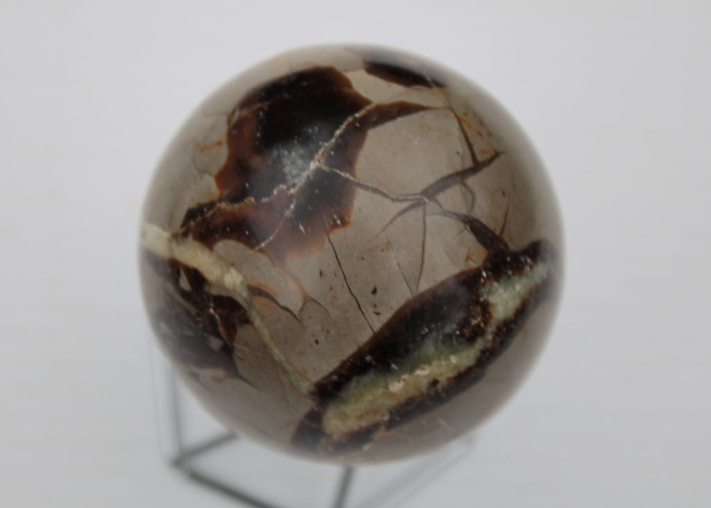 Septarian Dragon Stone sphere 322g Rocks and Things