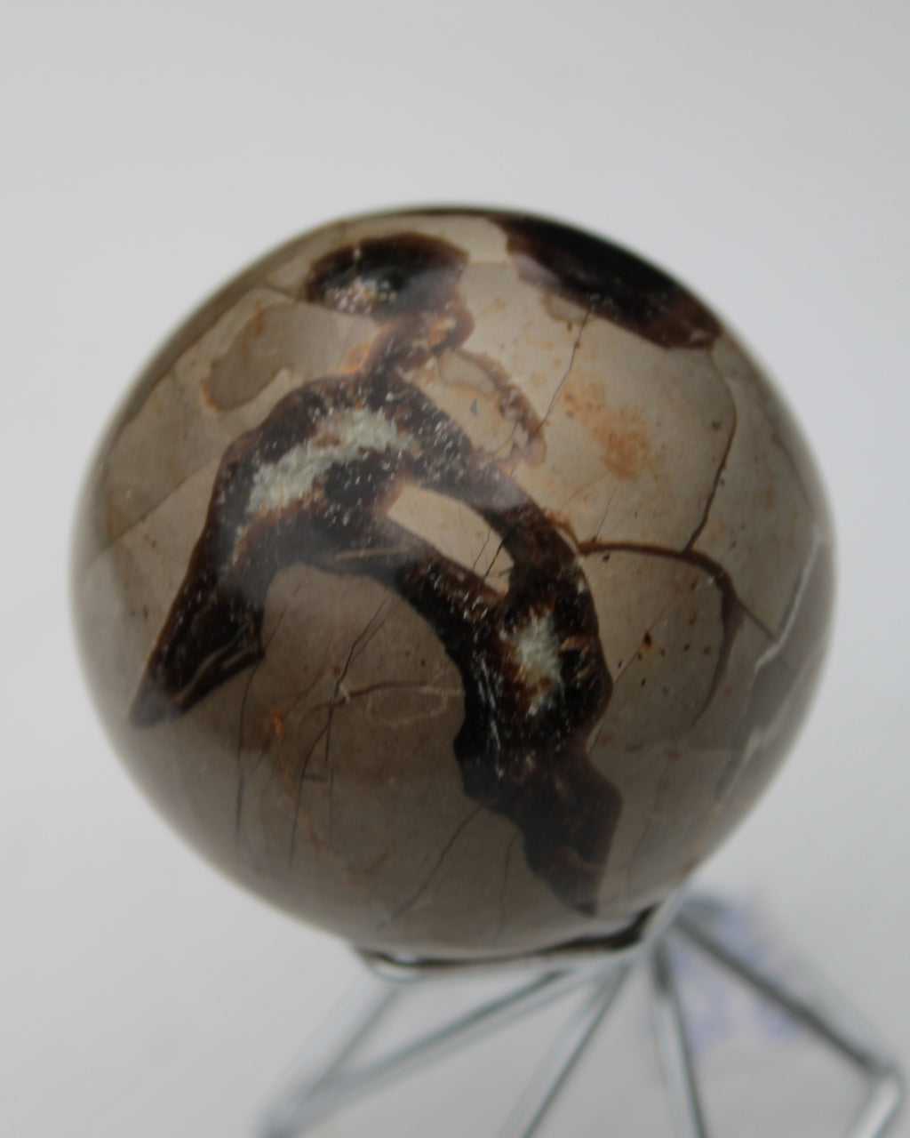 Septarian Dragon Stone sphere 322g Rocks and Things