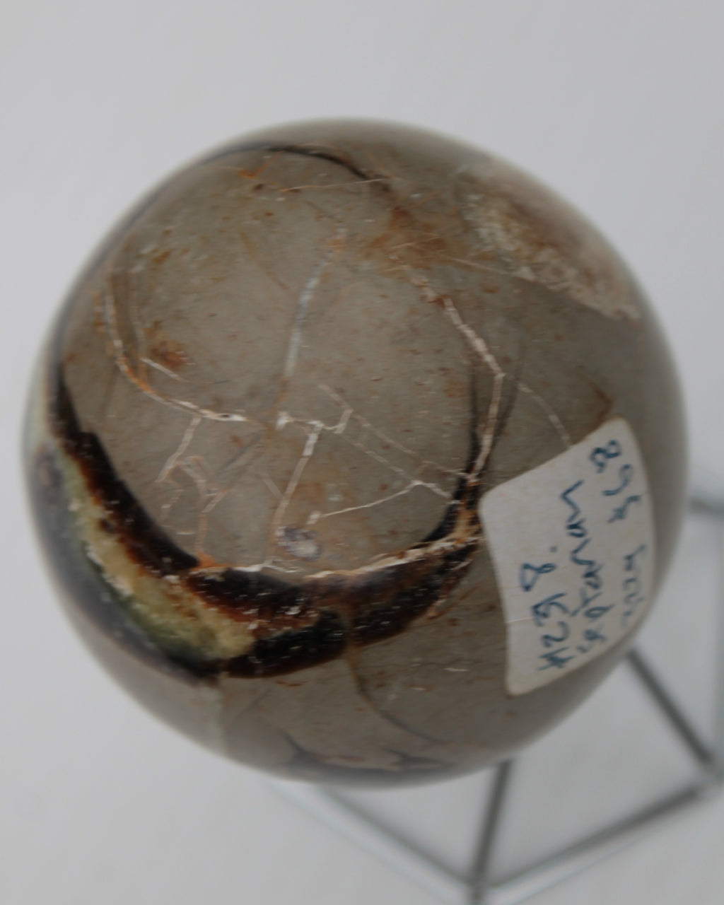 Septarian Dragon Stone sphere 322g Rocks and Things