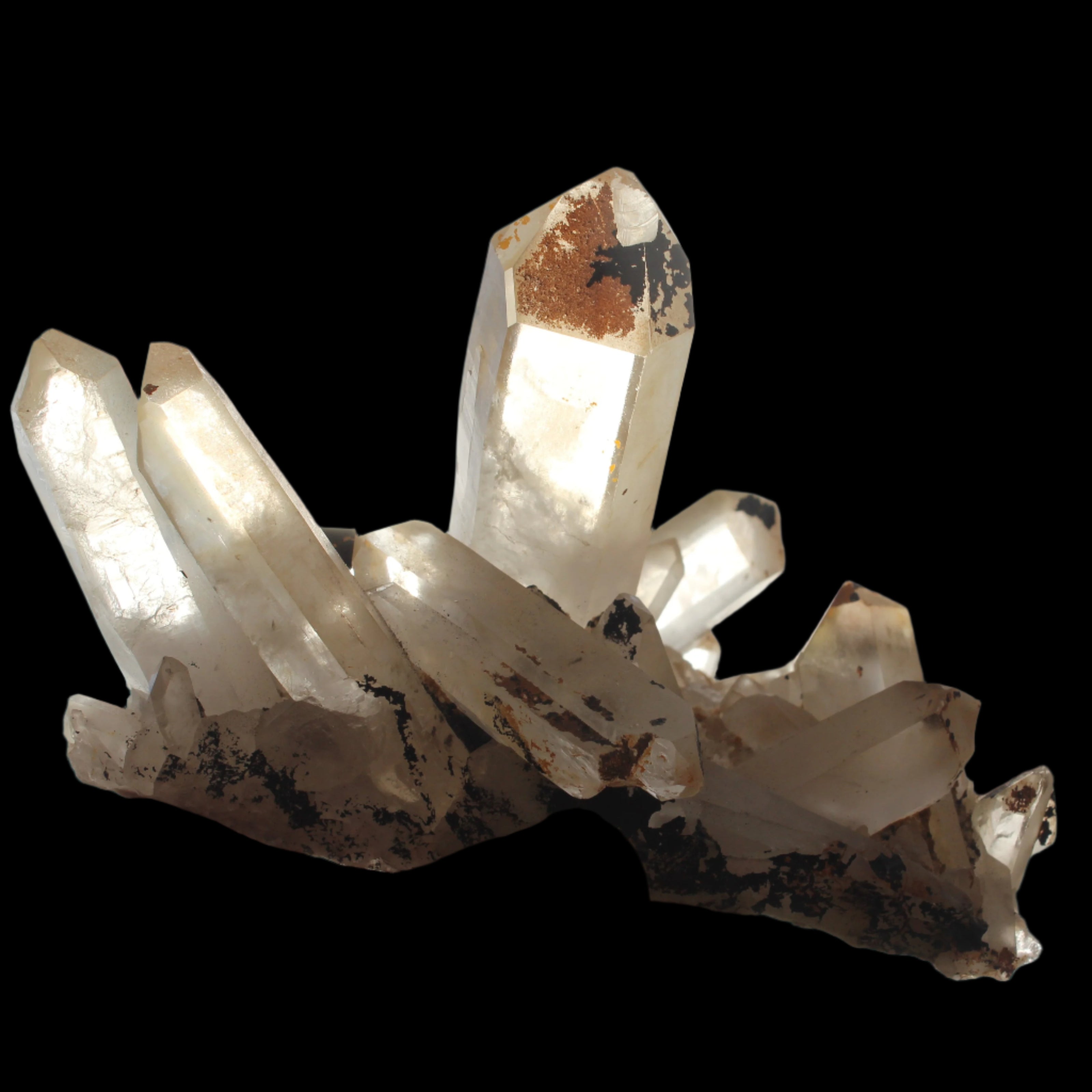 Quartz cluster 432g in sunlight - Rocks and Things Store