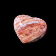 Petrified Wood heart 35mm 24g - Rocks and Things Store