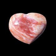 Petrified Wood heart 35mm 24g - Rocks and Things Store