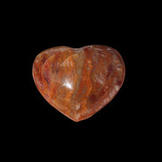 Petrified Wood heart 35mm 24g - Rocks and Things Store