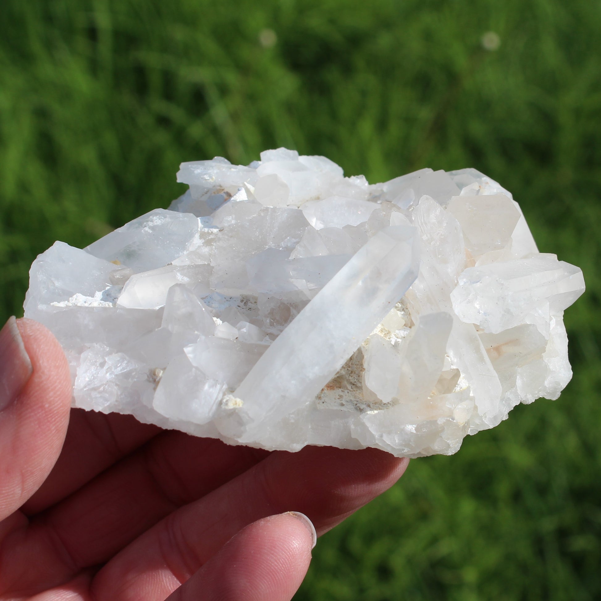 Clear Quartz cluster 243g Rocks and Things