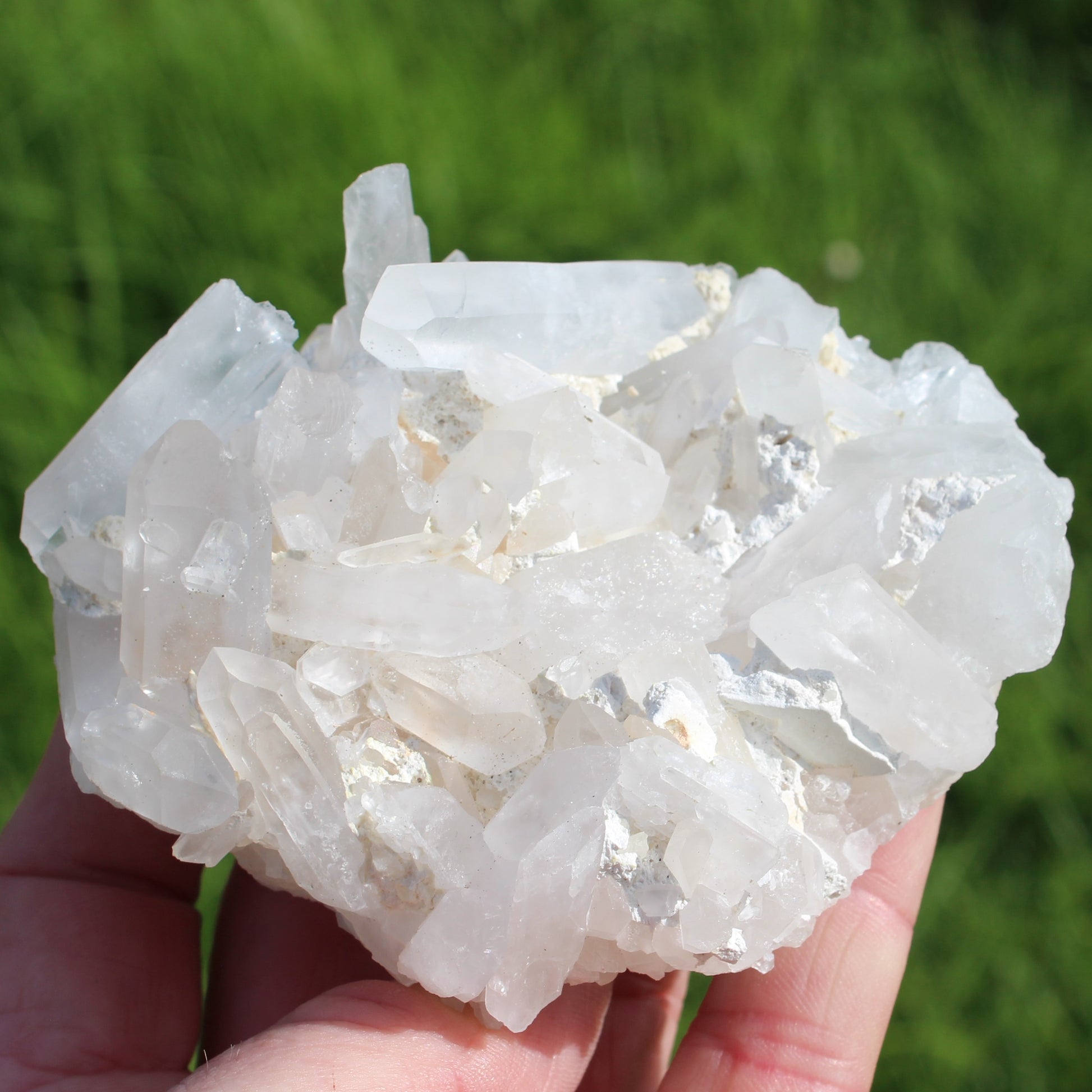 Clear Quartz cluster 243g Rocks and Things