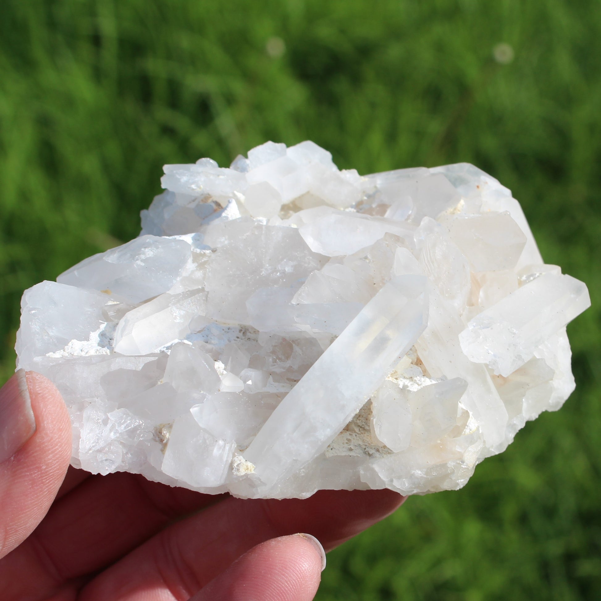 Clear Quartz cluster 243g Rocks and Things