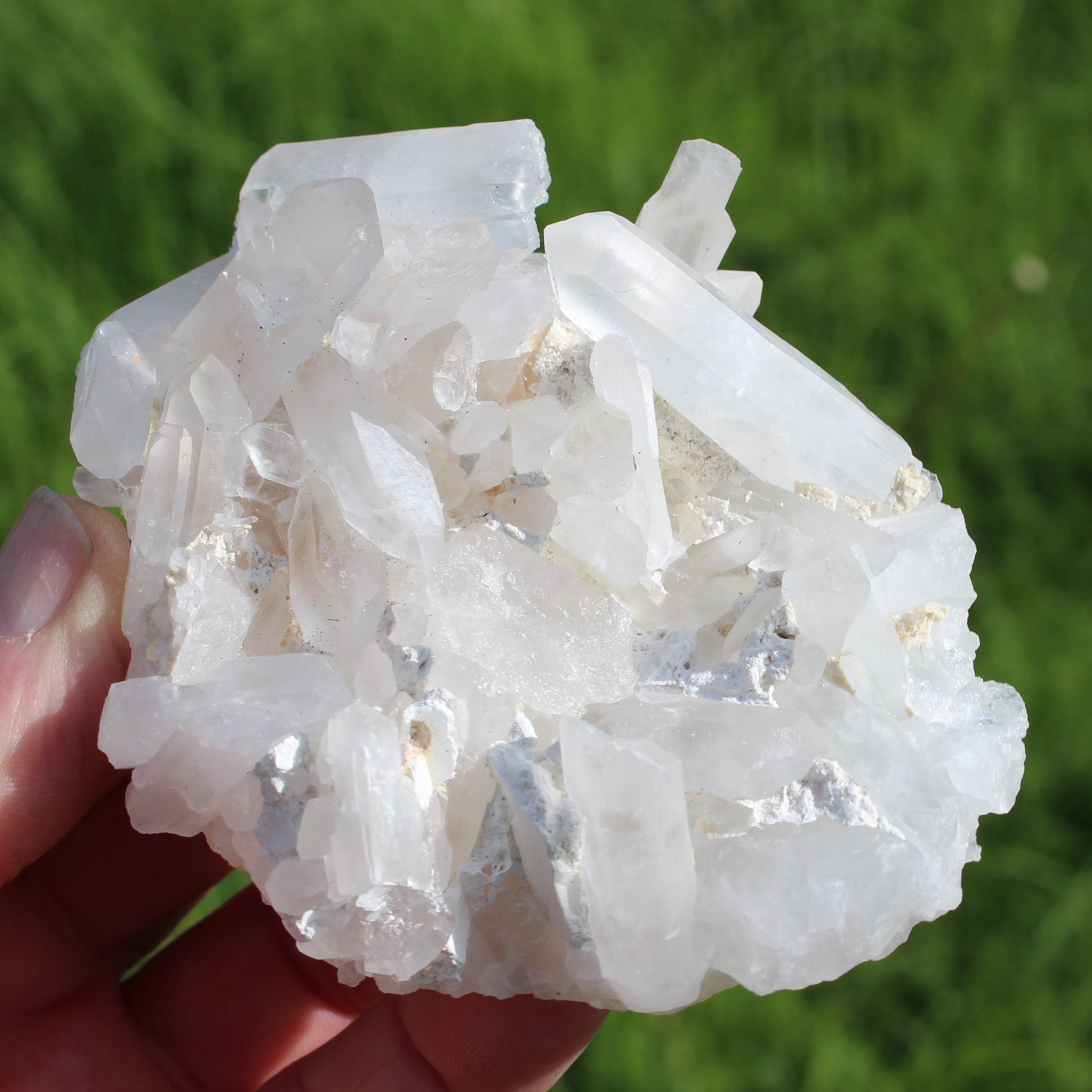 Clear Quartz cluster 243g Rocks and Things