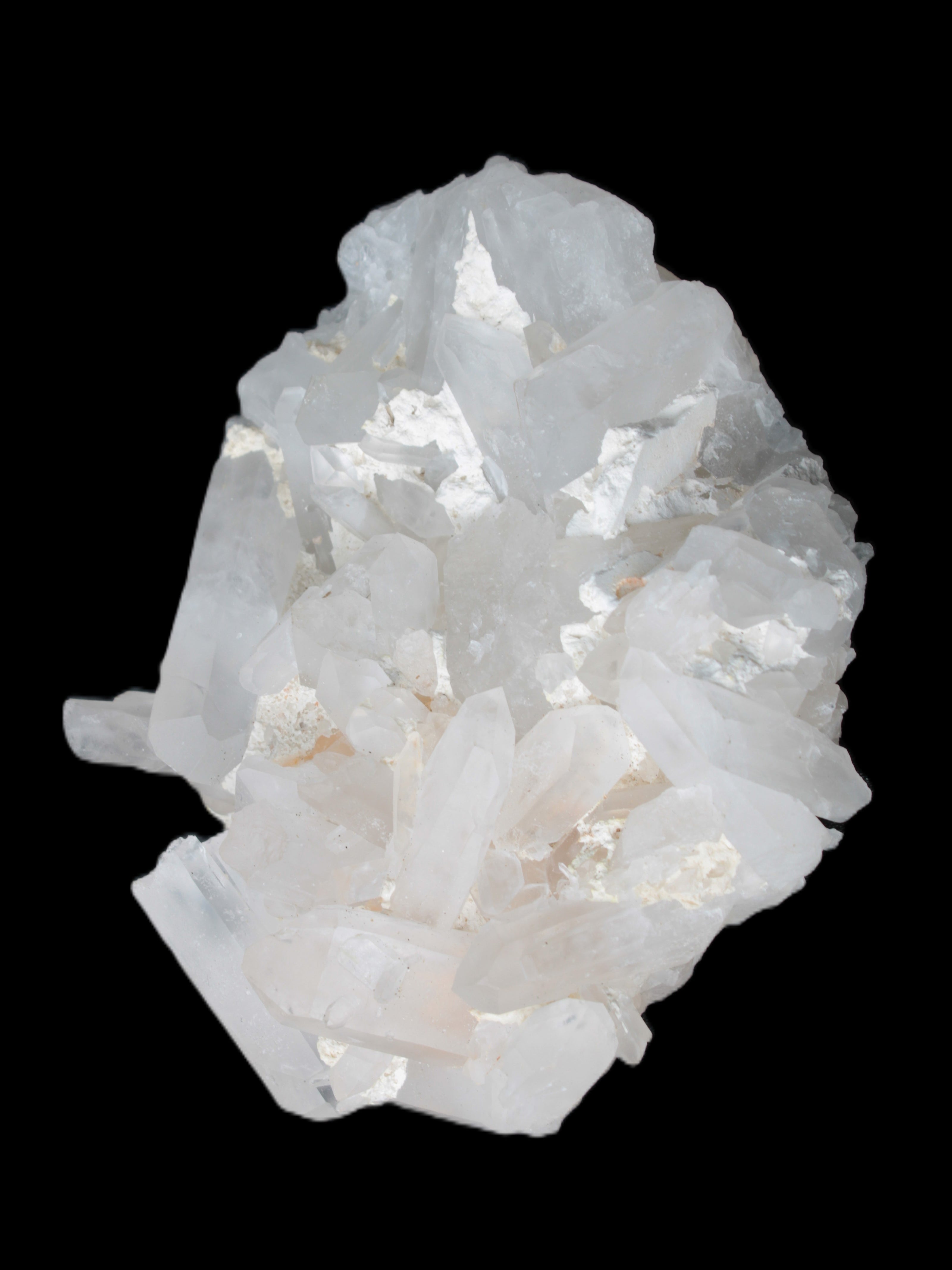 Clear Quartz cluster 100mm 242g in sunlight