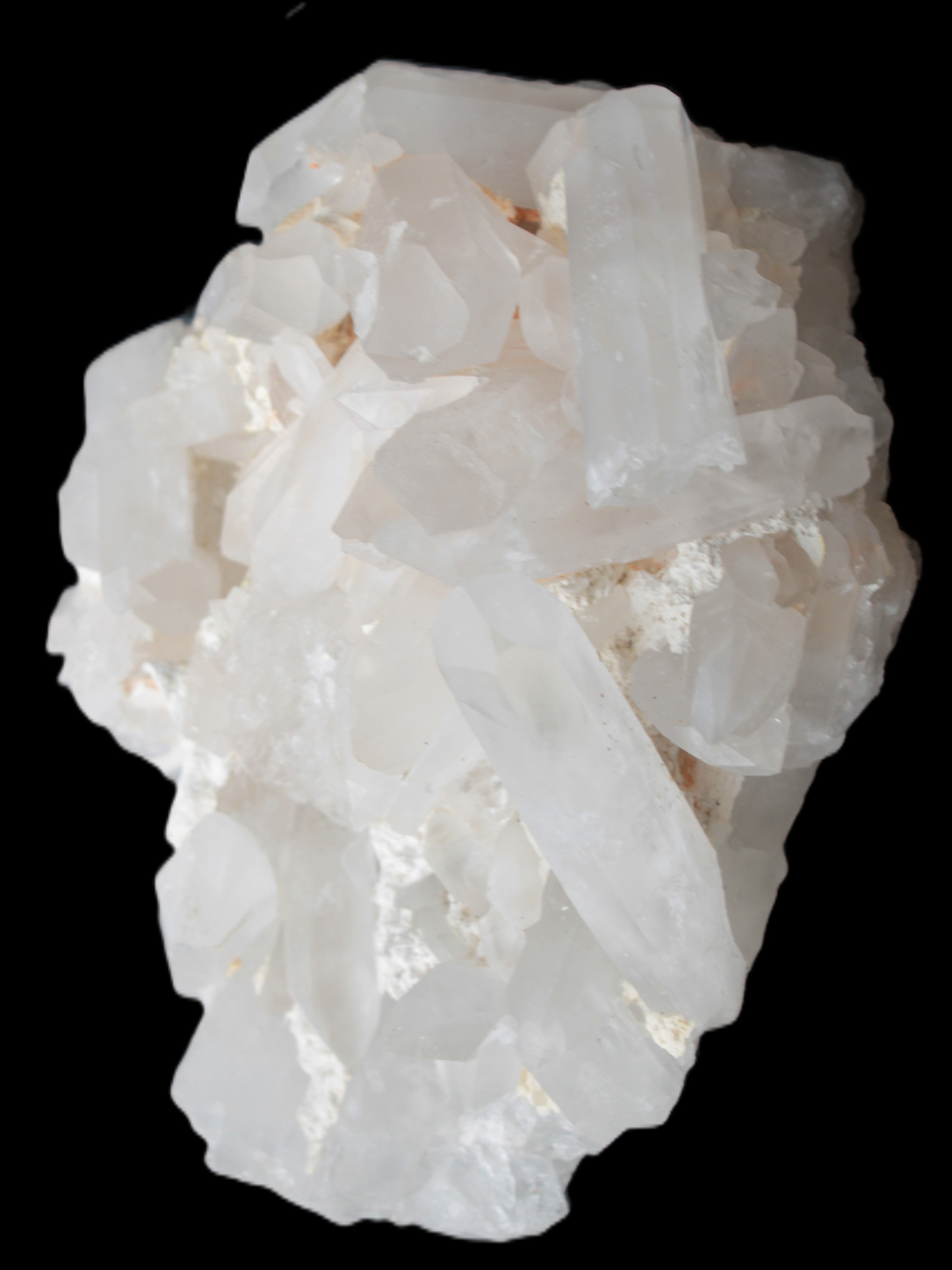 Clear Quartz cluster 100mm 242g in sunlight