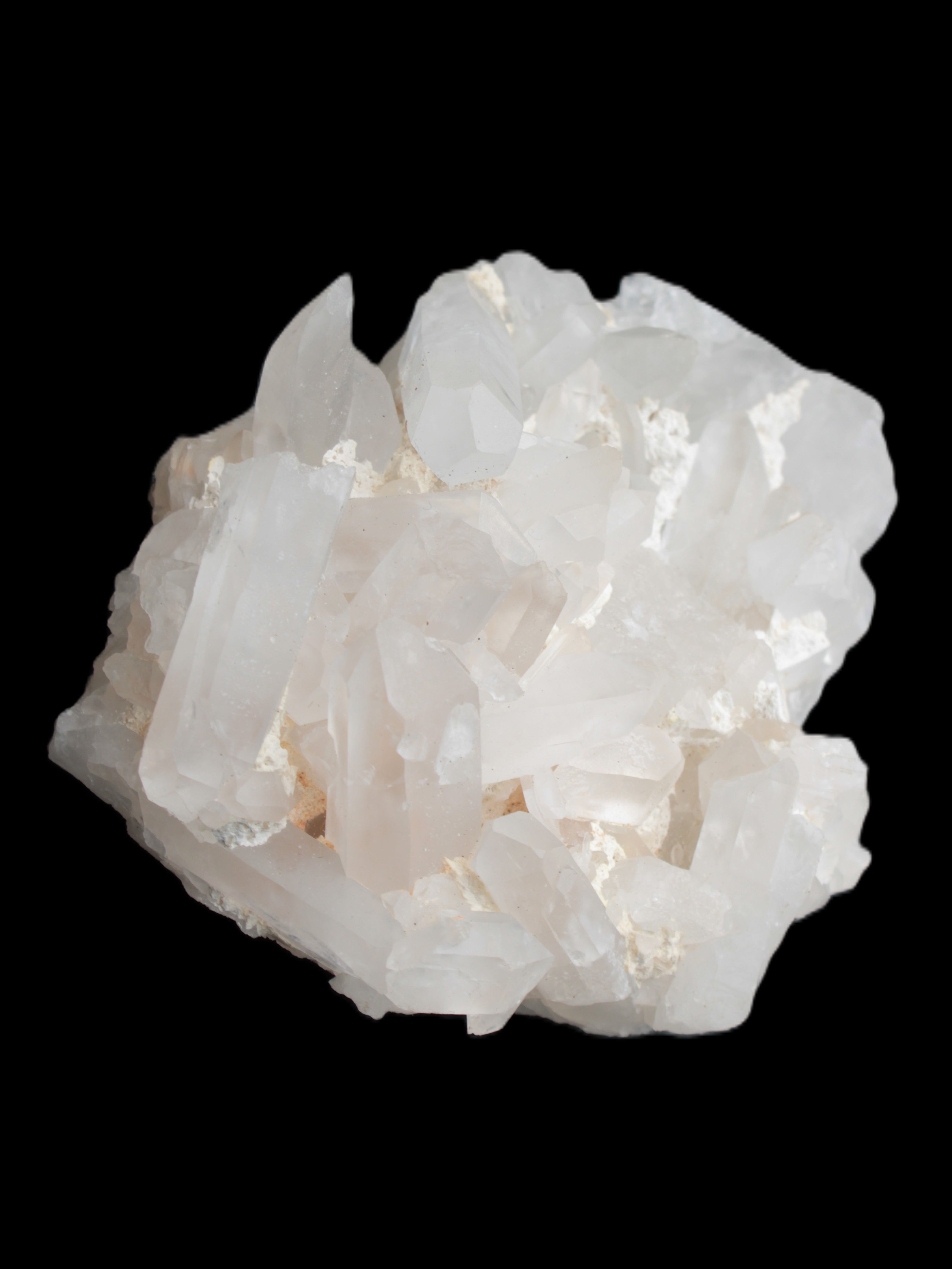 Clear Quartz cluster 100mm 242g in sunlight