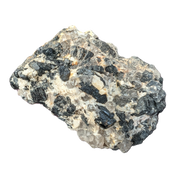 Black Tourmaline cluster in matrix with Quartz 62g - Rocks and Things Store