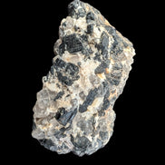 Black Tourmaline cluster in matrix with Quartz 62g - Rocks and Things Store