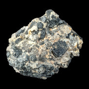 Black Tourmaline cluster in matrix with Quartz 62g - Rocks and Things Store