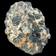 Black Tourmaline cluster in matrix with Quartz 62g - Rocks and Things Store