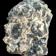 Black Tourmaline cluster in matrix with Quartz 62g - Rocks and Things Store