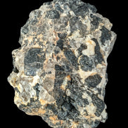 Black Tourmaline cluster in matrix with Quartz 62g - Rocks and Things Store