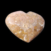 Cherry Blossom Agate heart 89g in sunlight - Rocks and Things Store