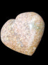 Cherry Blossom Agate heart 89g in sunlight - Rocks and Things Store