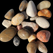 Reedy Creek tumbled river crystals and stones variety mix 500g - Rocks and Things Store