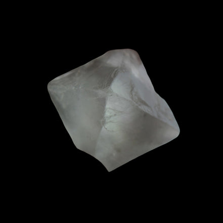 Fluorite octahedral crystal 26/33g  in dull sunlight - Rocks and Things Store