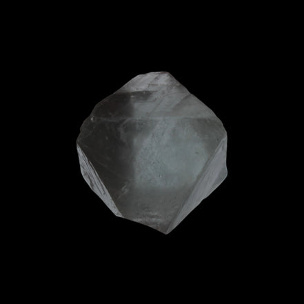 Fluorite octahedral crystal 26/33g  in dull sunlight - Rocks and Things Store