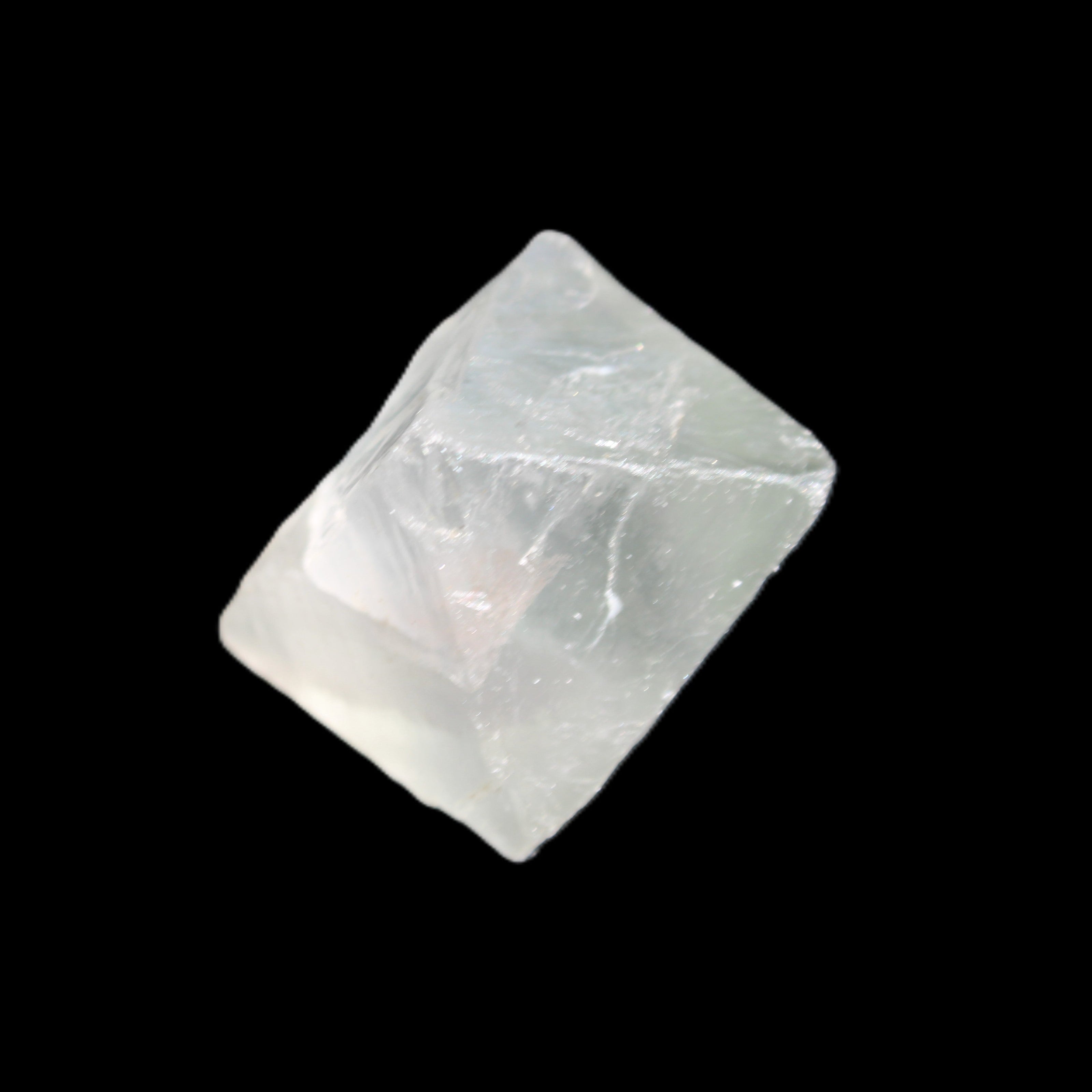Fluorite octahedral crystal 26/33g in sunlight - Rocks and Things Store
