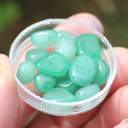 Aventurine polished gravel 9-11g Rocks and Things