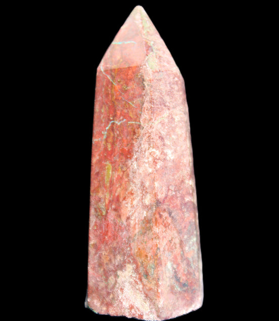 Chrysocolla wand 62mm 63g in sunlight - Rocks and Things Store